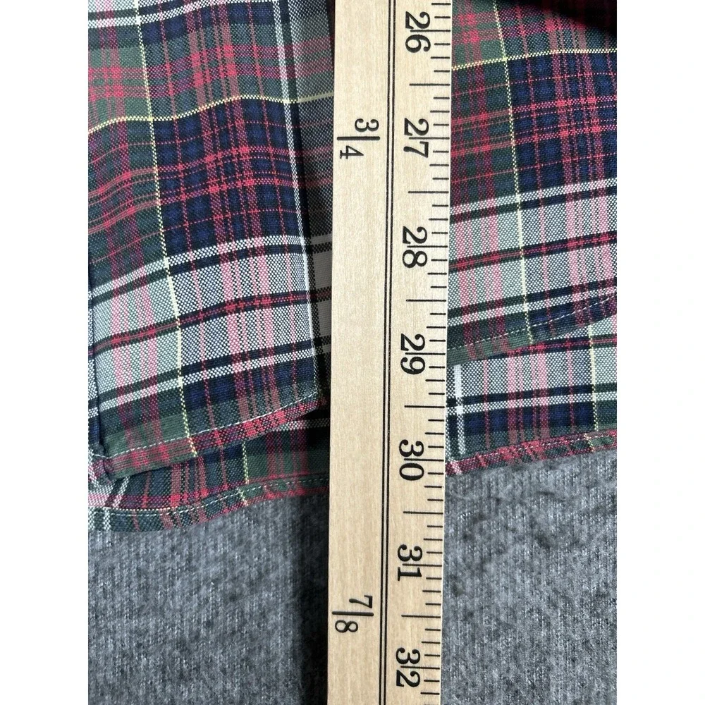 Ralph Lauren Men's Button Up Long Sleeve‎ Plaid Multicolor Shirt 2XL